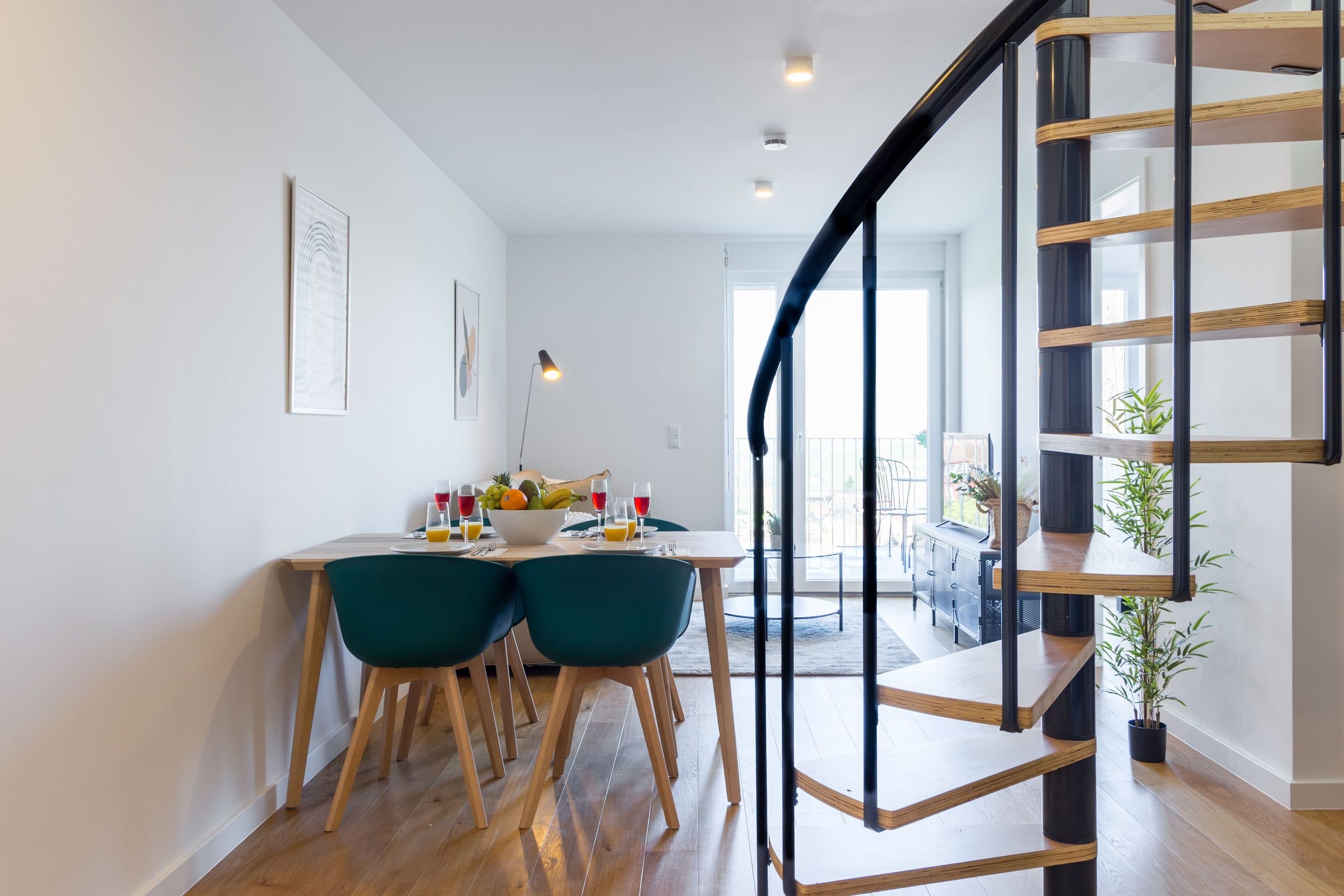 Wohnbereich eines Apartments im Adler Sasbachwalden von living TIMELESS